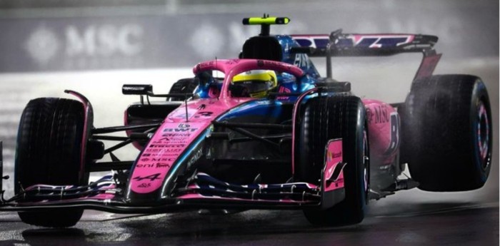 F1: la magistral salvada de Colapinto que le permitió completar la Q2 en Las Vegas