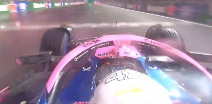 F1: así fue la vuelta de Colapinto que le dio el pase a Q2 en Las Vegas