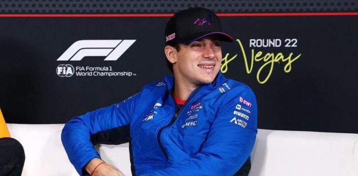 F1: la curiosa reacción de Colapinto a su pase a la Q2 en Las Vegas