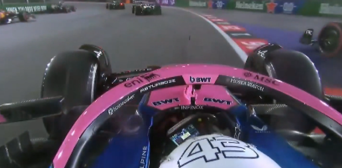 F1: la queja de Colapinto tras el toque con Albon en la largada del GP de Las Vegas