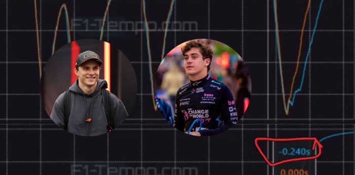 F1: los números no mienten: Colapinto estaba haciendo una vuelta para pasar a Q3 antes de su salvada en Las Vegas