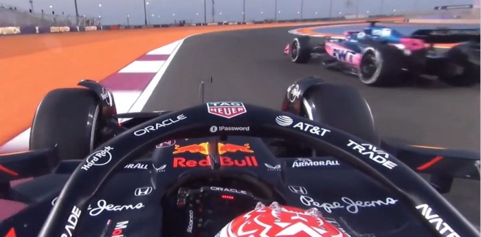 F1: "Ciego idiota", el enojo de Verstappen con Gasly en la FP1 del GP de Qatar