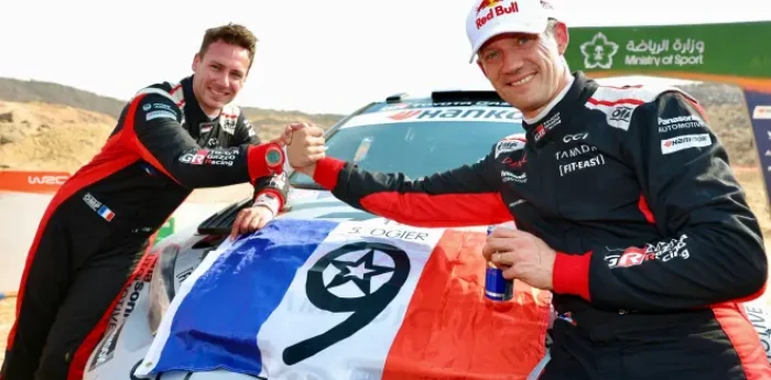 WRC: Sébastien Ogier obtuvo su noveno título mundial en Arabia Saudita e igualó a Loeb