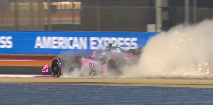 F1: así fue el exceso que cometió Colapinto con el Alpine durante la Q1 en Qatar