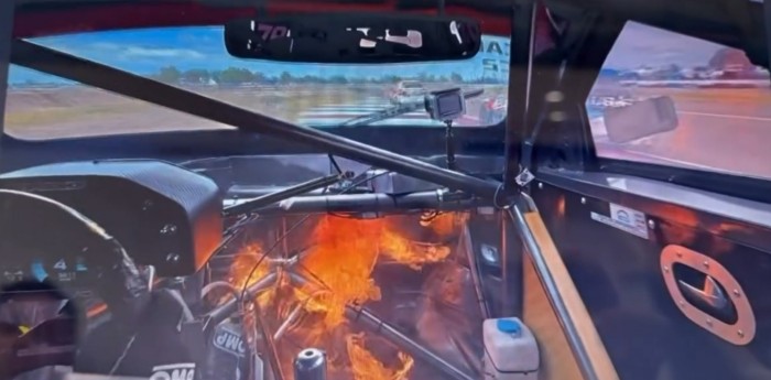 TN APAT: ¡Impactante! Así fue el momento en el que se incendió el Peugeot de Calderón