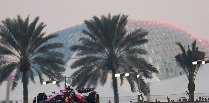 F1: el dato que rescató Colapinto del viernes en el GP de Abu Dhabi