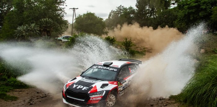 Rally Argentino: Federico Villagra sigue al frente en Mina Clavero