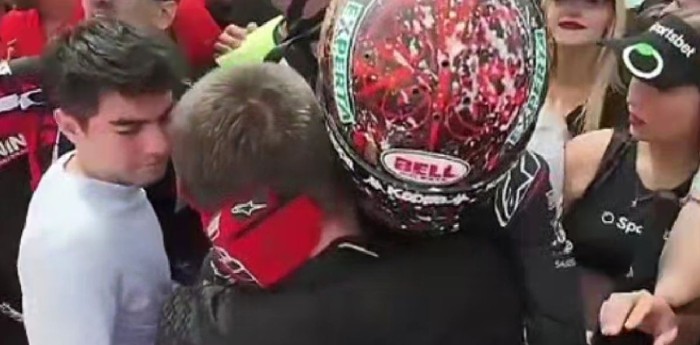 TC: el sentido abrazo entre Canapino y Lema tras lograr la quinta estrella en La Plata