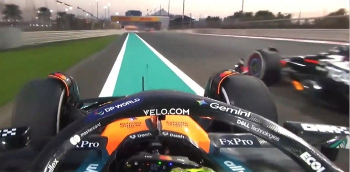 F1: ¡Espectacular! La quirúrgica maniobra de Norris para sobrepasar a Tsunoda en el GP de Abu Dhabi