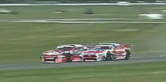 TC: ¡Se sacaron chispas! Asi fue el roce entre Canapino y Werner en el arranque de la final