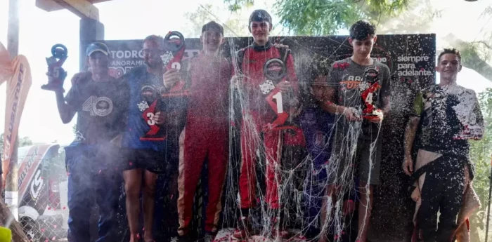 Tremendo: dos podios, dos carreras, dos ciudades y dos disciplinas.