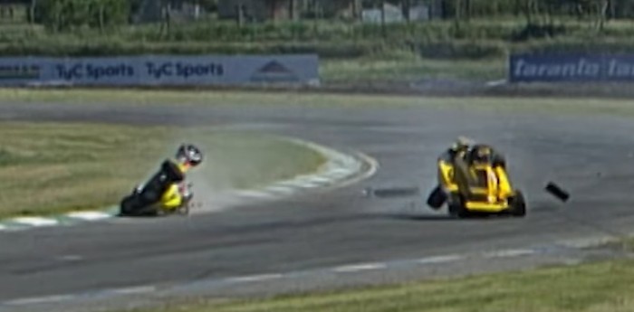 Fórmula Nacional: el parte médico de Ore y Marinucci tras el fortísimo accidente en Junín