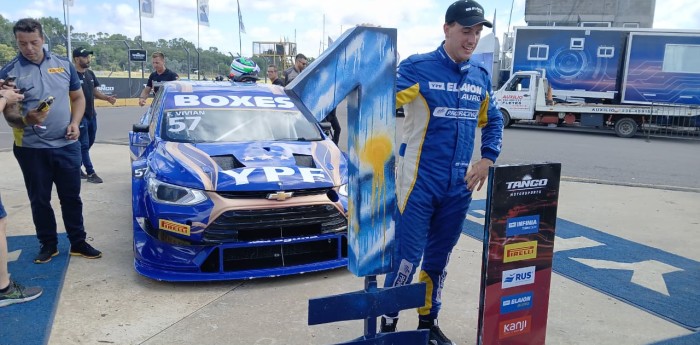 TC2000: Vivian, tras la pole position en Junín: “Me salió una vuelta excelente”