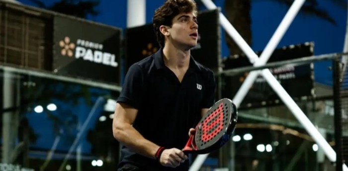 Colapinto jugó al pádel con un futbolista histórico de Boca ¿De quién se trata?