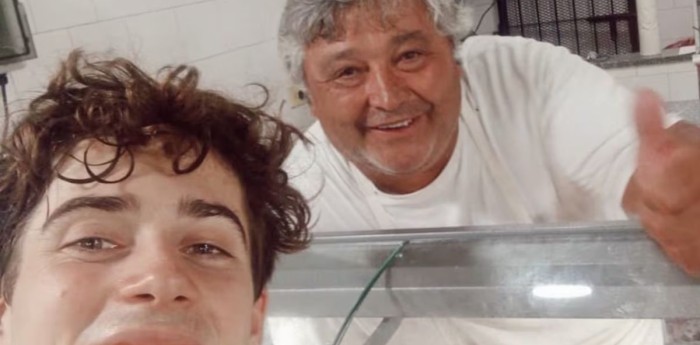 La emoción del carnicero que atendió a Colapinto: “Se me puso la piel de gallina”