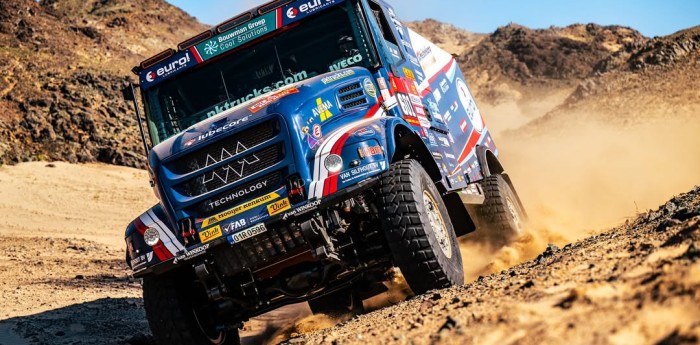 Dakar 2026: Mitchel Van den Brink fue el más rápido en el Prólogo de Camiones