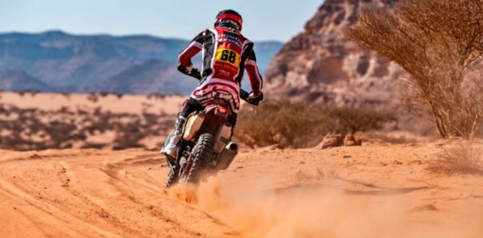 Dakar 2026: Schareina se quedó con la Etapa 9 en Motos; Luciano Benavides fue noveno