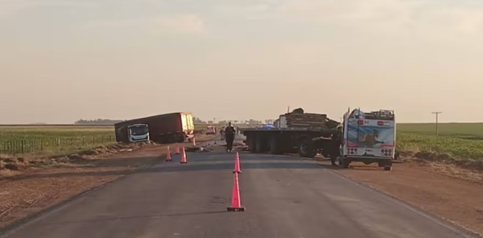 Un hombre perdió la vida en un impactante accidente en una ruta de Córdoba