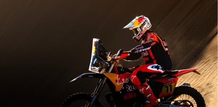 ¡Cambió el clasificador! Luciano Benavides perdió el liderazgo de Motos en el Dakar 2026