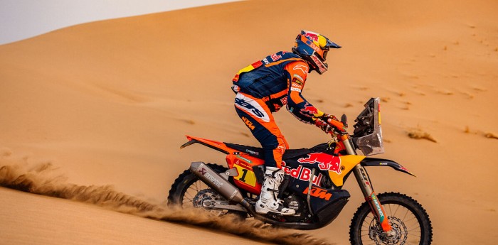 Dakar 2026: ¡Puro coraje! Sanders corrió la Etapa 10 con una fractura: "No me voy a bajar hasta que me saquen arrastrando"