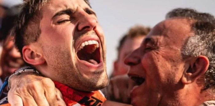 La emoción de Luciano Benavides al ganar el Dakar 2026: “Es el día más feliz de mi vida”