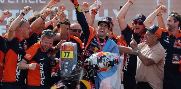 Dakar 2026: Benavides se consagró campeón y obligó a un compañero a cumplir una insólita apuesta