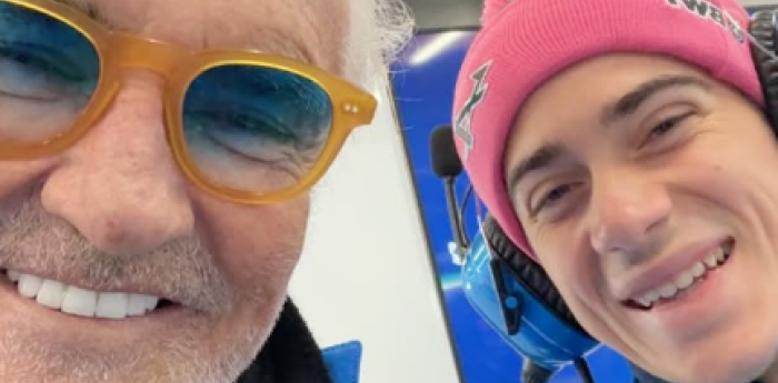 F1: ¡Puras sonrisas! La foto que compartió Briatore con Colapinto