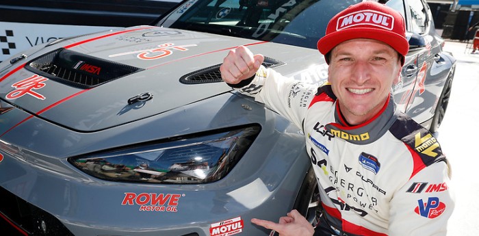 IMSA: Franco Girolami logró la pole position de la Michelin Pilot Challenge en Daytona