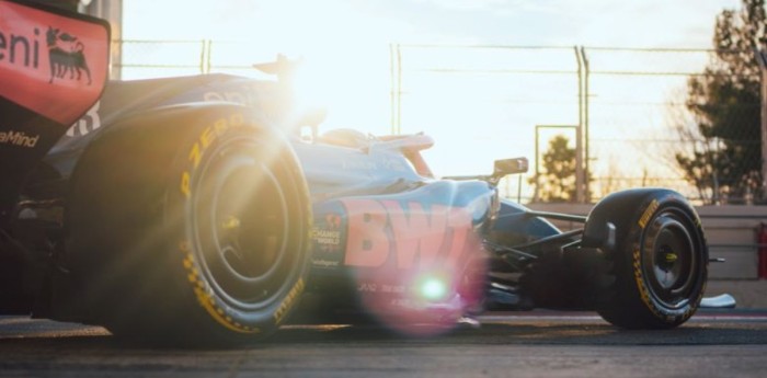 F1: Alpine publicó imágenes inéditas de la primera experiencia de Colapinto con el A526