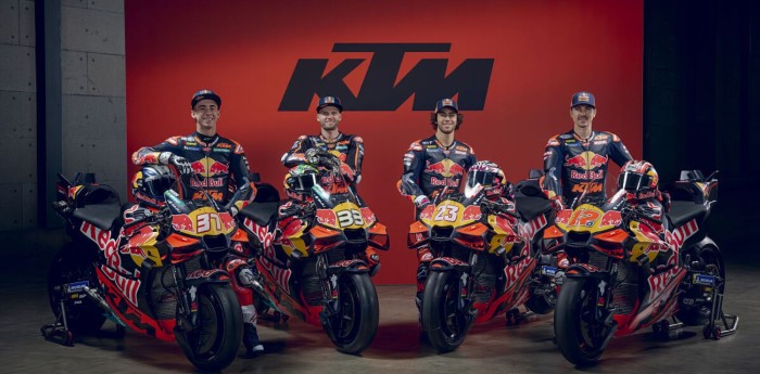 KTM y Tech3 presentaron sus prototipos para la temporada 2026 de MotoGP