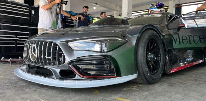 TC: Caunedo y la prueba del Mercedes en el Mouras: "El panorama es mejor"