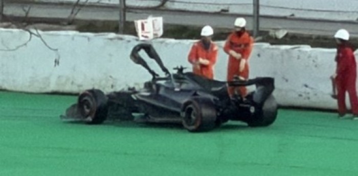 F1: el motivo detrás de la detención de Stroll en la primera salida del AMR26 en Barcelona