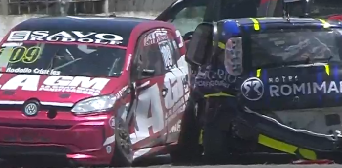Turismo Pista: así fue el duro accidente en la final de la Clase 2 en La Plata