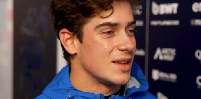 F1: “Enamorado”, Alpine describió el sentimiento de Colapinto por el A526
