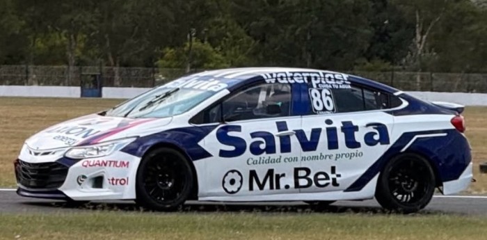 TN APAT: Canapino giró en La Plata y mostró el nuevo diseño del Chevrolet Cruze #86