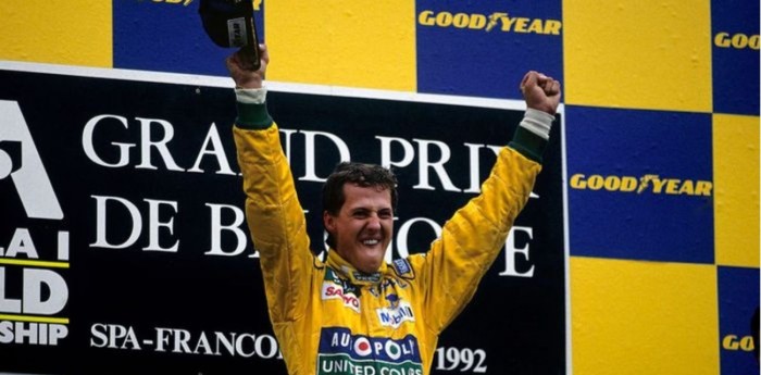 F1: se subastó el Benetton de la primera victoria de Schumacher en una cifra millonaria