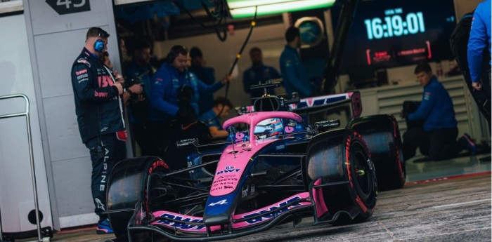 F1: Las inéditas imágenes que publicó Alpine del Shakedown