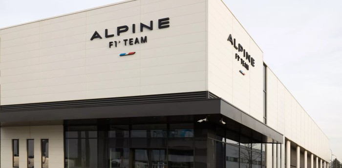 F1: François Provost, CEO del grupo Renault, visitó la fábrica de Alpine en Enstone por primera vez