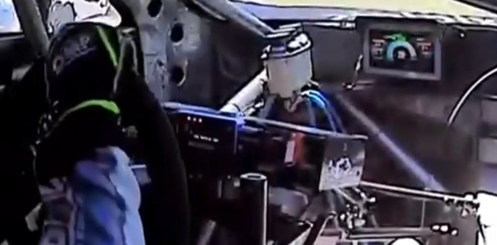 TN APAT: ¡Desde adentro! el despiste de Chapur cuando lideraba la final de la Clase 3 en Paraná