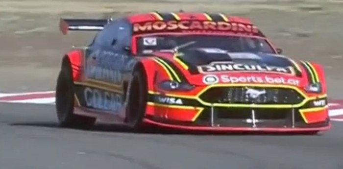 TC: ¡Creelo, Nico! La efusiva reacción de Moscardini al enterarse de su pole position en El Calafate