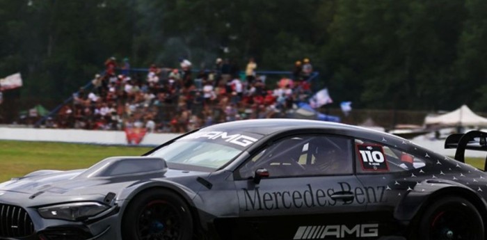 TC: Fritzler y Azar, protagonistas de una dura primera clasificación con Mercedes Benz en El Calafate