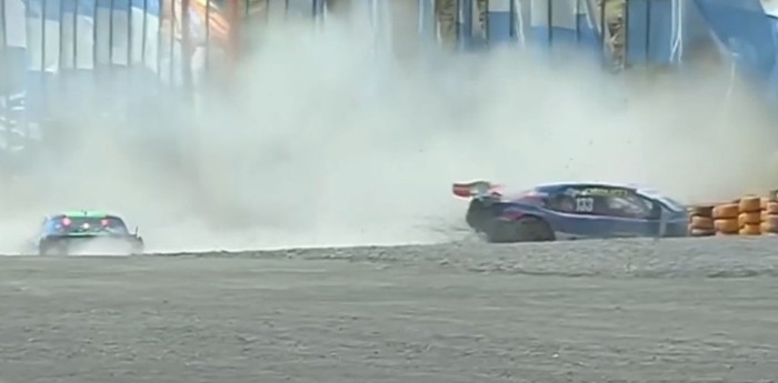 TC Pista: duro accidente entre Benjamín Ochoa y Felipe Bernasconi en la final de El Calafate