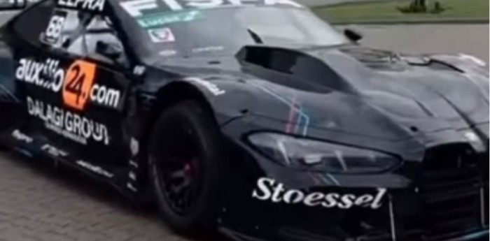 TC: El Ambrogio Racing ya tiene el BMW de Santero en su taller