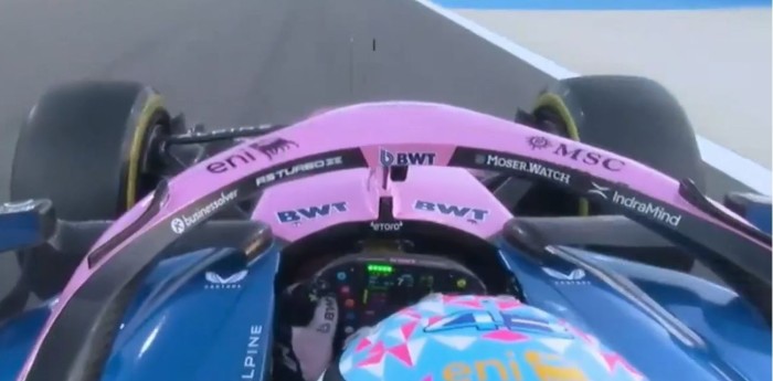 F1: Colapinto mejoró su tiempo y se ubica 7° en Bahréin