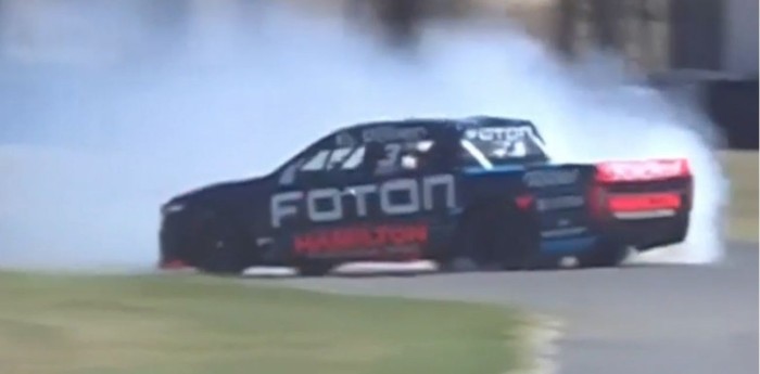 TC Pick Up: el trompo de Werner en el segundo entrenamiento en La Plata