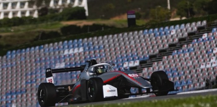 La armanda argentina tuvo un sábado de súper acción en la Winter Series de la Eurocup 3 y 4 en Portimao