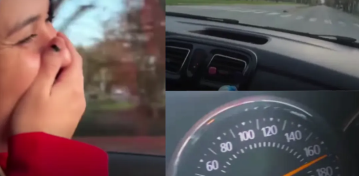 La joven que fue grabada manejando a 180 km/h en Berisso hizo su descargo: "no es lo que parece"