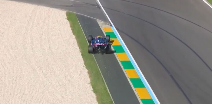 F1: Colapinto se pasó de largo y no pudo aprovechar una de sus vueltas rápidas en Australia