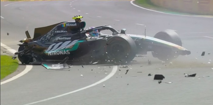 F1: el fortísimo golpe de Kimi Antonelli que provocó un ofuscado gesto de Toto Wolff