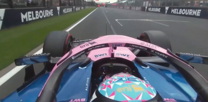 F1: la ajustada vuelta con la que Colapinto se metió en la Q2 del GP de Australia